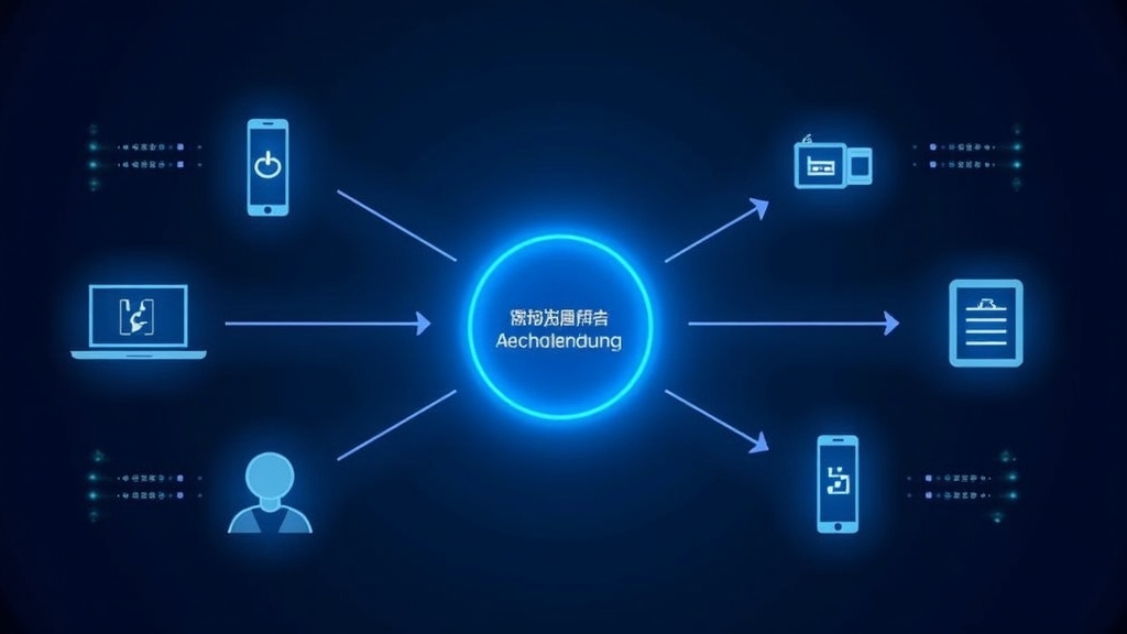 数据流转示意图——叮咚外链作为中间层连接广告平台与用户